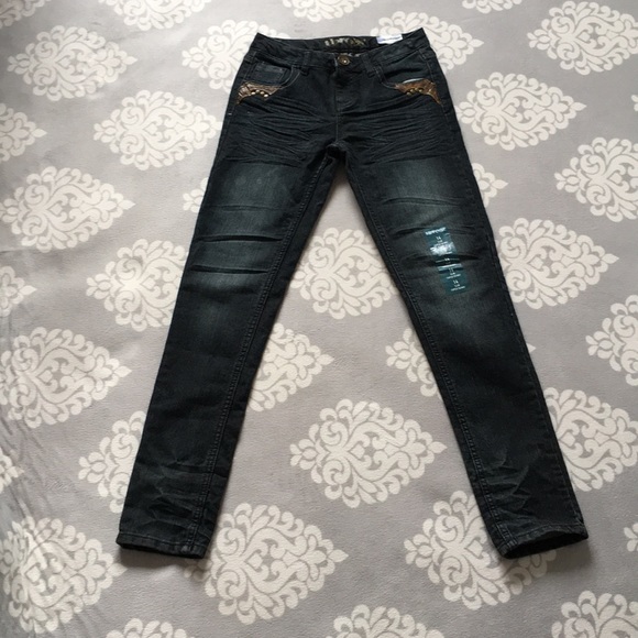 Uproar - Super Skinny Jeans For Girls - Picture 5 of 7